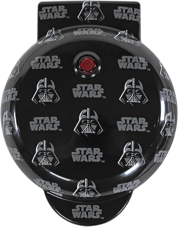 Uncanny Brands Darth Vader Mini Waffle Maker - Star Wars Small Kitchen Appliance