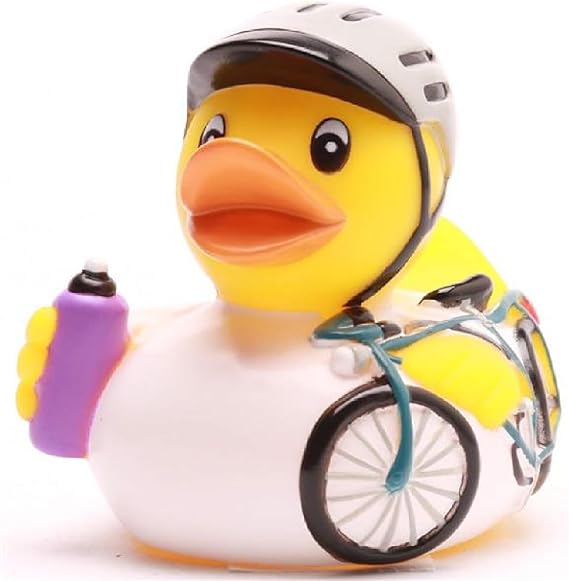 Rubber Duck Bicycle | Bathduck | Duckshop | L: 8 cm