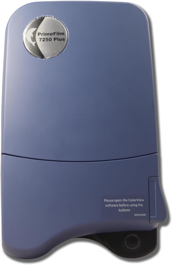 Pacific Image PrimeFilm 7250 Plus Film Scanner. All Manual Operation, 35mm or 135 Film & Slide Scanner. Faster Scan Speed. 7,200 dpi/48-bit True Color. 3.9 Dynamic Range. Mac/Pc.