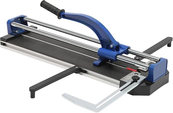 24 Inch/600mm Manual Tile Cutter, Tile Cutter Tool for Porcelain Ceramic Floor Tile, Precise Tile Cutter Tools with Balancing Bracket & Adjustable Measurement Ruler