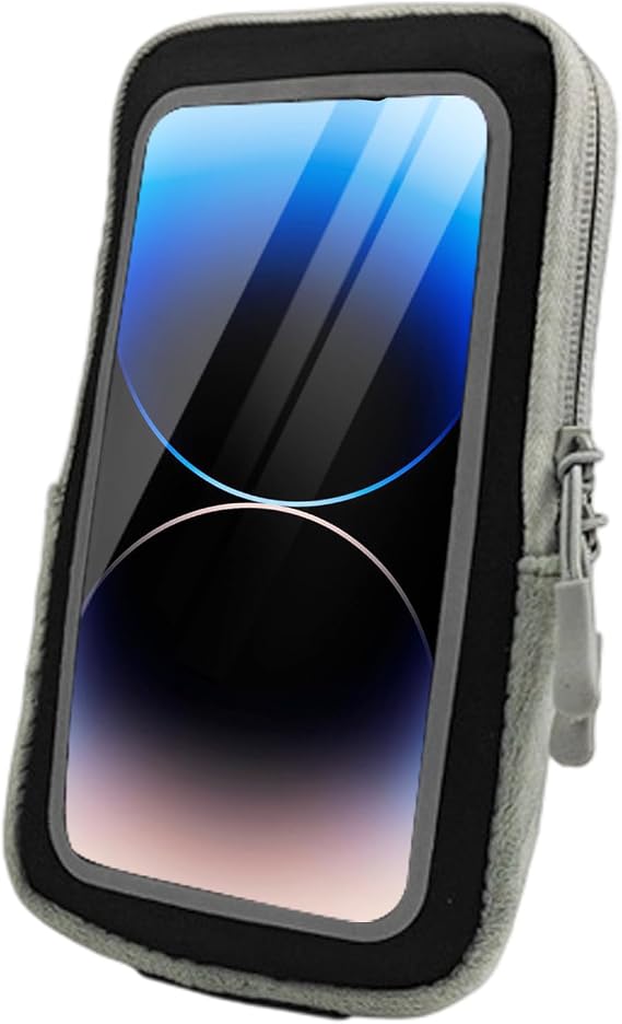 Heated Phone Pouch - Insulated Phone Pouch, Waterproof Thermal Bag, Snowproof Warming Case, USB Powered Protective Sleeve | Fast Heating Cover for Skiing Camping Hiking Outdoor Cold Weather