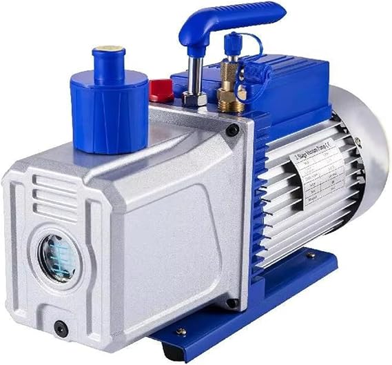 Double Stage Vacuum Pump for Air Conditioning and Automotive Evacuation