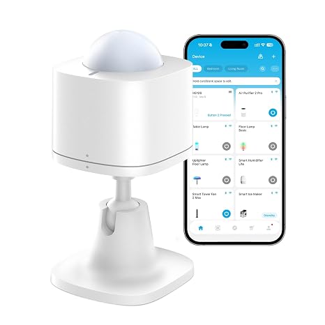 GoveeLife Wireless Smart Motion Sensor, Group Control Multiple Devices