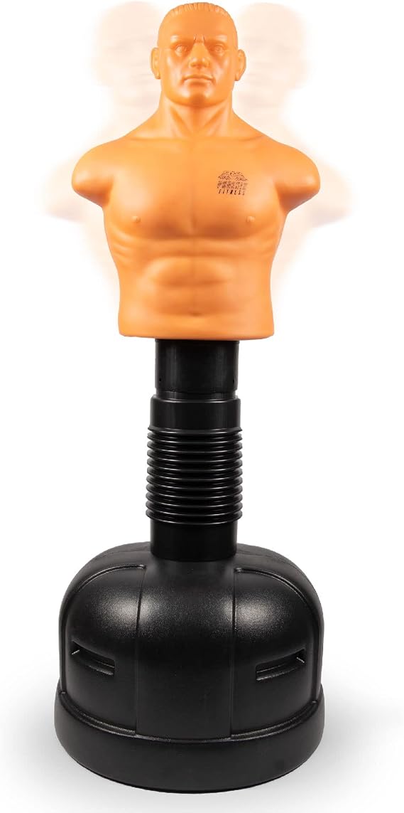 Phoenix Fitness Freestanding Punch Bob – Height Adjustable Boxing Dummy Body Opponent for Boxing, Kickboxing & MMA – Pedestal Punch Bag with Fillable Weighted Base for Target Practice