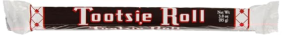 Tootsie Roll Giant Classic Nostalgic 3oz Roll, (Pack of 24)