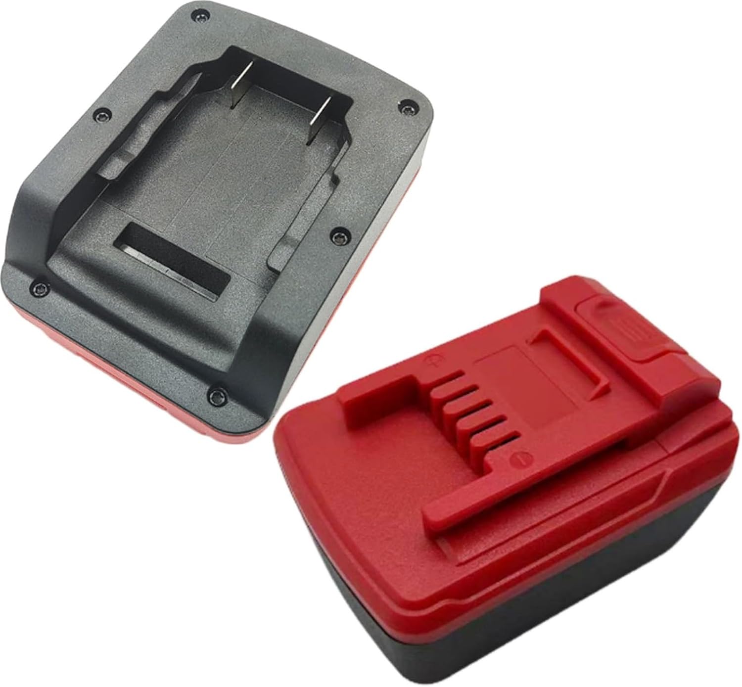 Battery Adapter Converter for Dewalt 18V 20V Lithium-Ion DCB200 DCB201 DCB203 Power Tool Battery for Einhell Power X-Change 18V System, Anti-Slip Secure Fit, Adapter Only