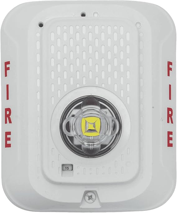 System Sensor SWLED L-Series Wall-Mount Strobe with LED, White