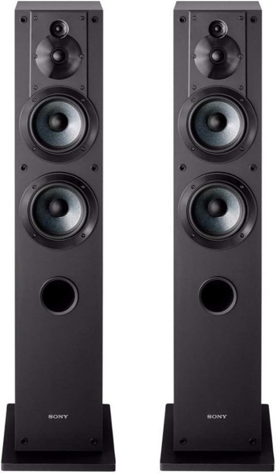 Sony SS-CS3 3-Way 4-Driver Floor-Standing Speaker (Black)
