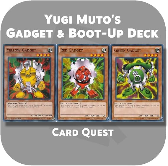 Complete Custom Deck for Yu-Gi-Oh! - Yugi Muto's Gadget & Boot-Up Deck