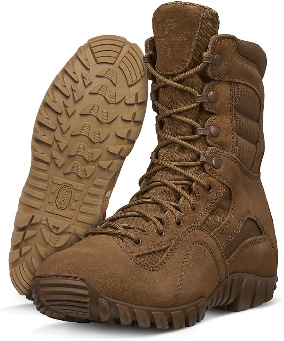 Belleville Khyber TR550 8" Tactical Boots for Men, AR 670-1 Compliant