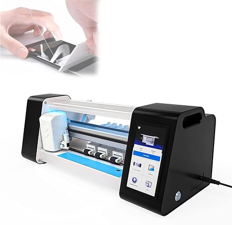 Screen Protector Cutting Machine, Smartphone Hydrogel Film Customizer, Offline Use, for Precise Cutting of Phone Back Films and Screen Protectors