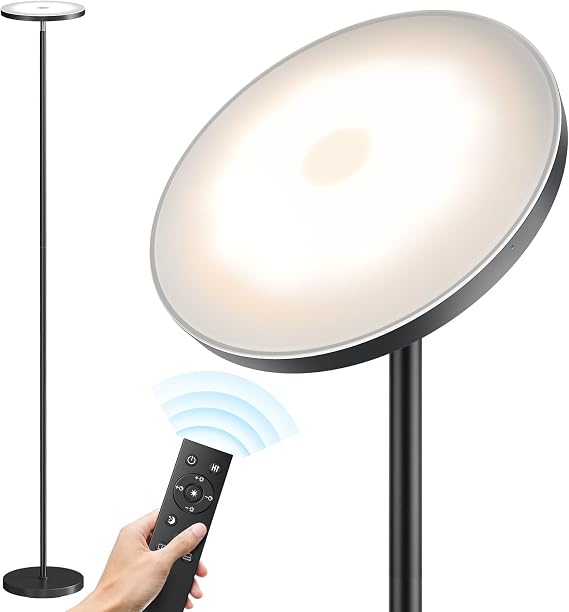 SUNMORY Floor Lamps for Living Room,LED Standing Lamp with Remote Control