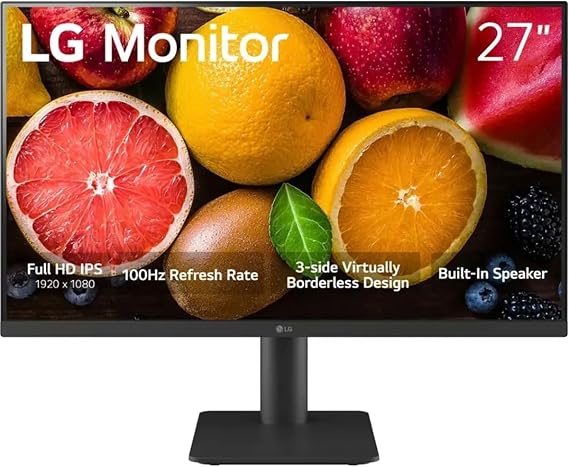 LG 27MS570B-B 27" 16:9 Full HD 100Hz IPS LCD Monitor, Black