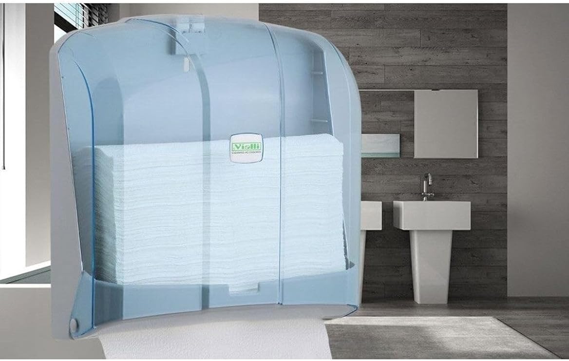 Kh300t Z Folding Paper Towel Dispenser Transparent 300's