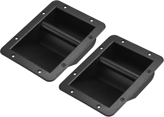 uxcell 2個組 埋め込みスピーカーハンドル ABS樹脂製 スピーカー ステージモニター ロードケース ライブイベント向け 205mm×160mm