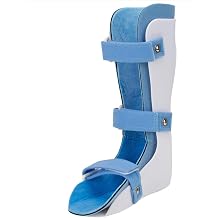 Barefoot Corrector, Kids AFO Drop Foot Brace Ankle Orthosis Night Splint for Clubfoot, Pigeon Toe, Out, Varus(Right,S)