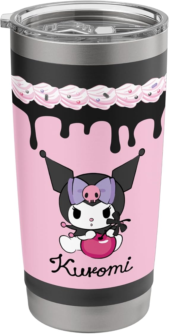 Kuromi Cherries Stainless Steel Insulated Tumbler