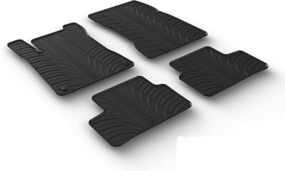 Gledring Rubber Floor Mats for Mercedes Benz A-Class & B-Class 2019-2022