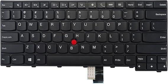 Replacement Keyboard Without Backlit for Lenovo Thinkpad T440 T440S T440P T450 T450S T460 T431s L440 L450 L460 L470 (US English, Non-Backlit)