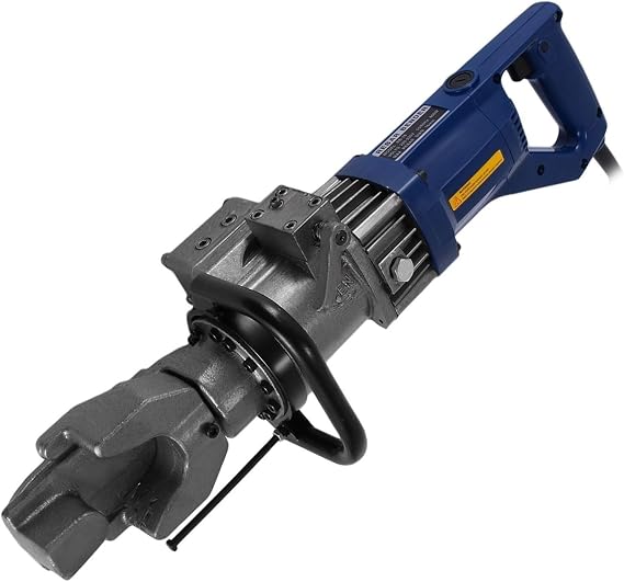Electric Rebar Bender Steel Bar Bending Machine Hydraulic Tool 900W 6mm Electric Hydraulic Grade 60 Rebar for Round Steel Flat Iron Crimping Tool and Cable