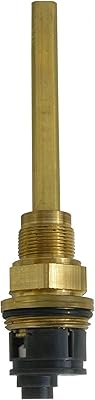 LASCO 0-4031 4-18-Inch Long Sterling Hot Side Square Broach Washerless Stem