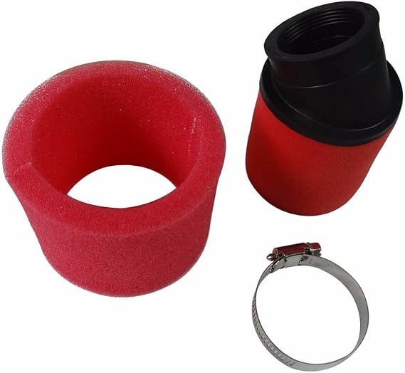 45mm 1 3/4" Foam Air Filter Pod for Motorcycle Pit Dirt Bike ATV Buggy