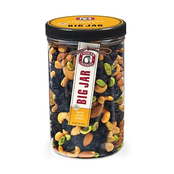 Chukar Cherries Nuts Over Bings Big Jar