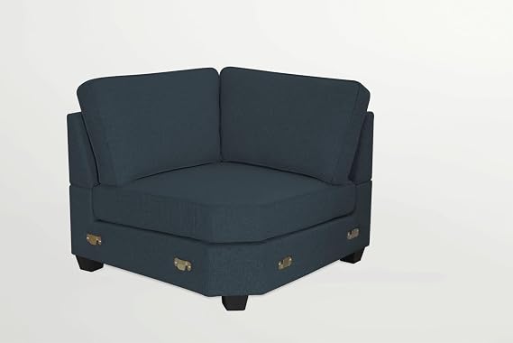 L Lengend Vansen Coner Module for Modular Sofa Couch (Charcoal)