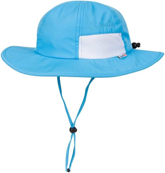 SwimZip UPF 50 Kids' Wide Brim Sun Hat, Sun Protection Hat - Baby & Toddler
