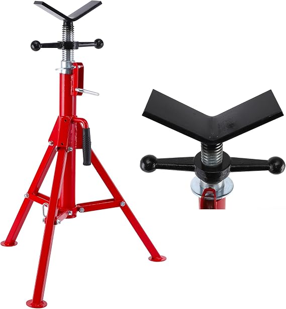 Towallmark Pipe Stands for Welding 28" - 52" Height Adjustable Pipe Stands