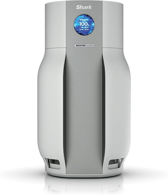 Shark BreatheClear Max Smart Air Purifier, HP362, Dove