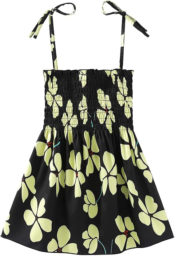 Mud Kingdom Little Girls Slip Smocked Dress Summer Holiday Dress