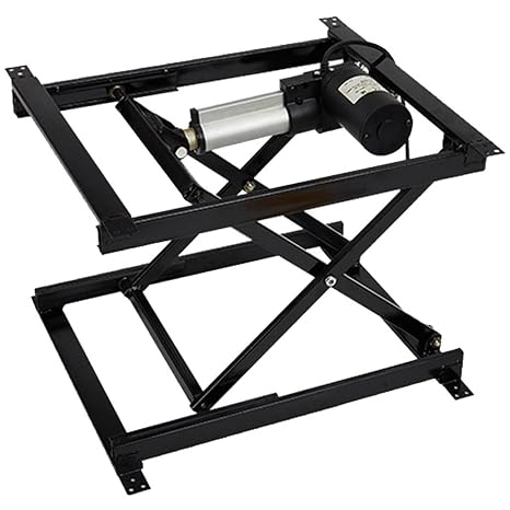 Scissor Lift Bracket,Electric Lift Coffee Table Hardware Folding Bracket, Height-Adjustable Lifting Platform, Folding Iron Frame