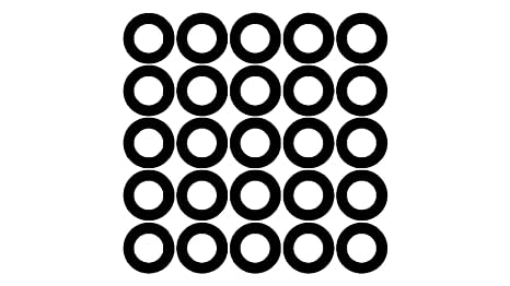 Sterling Seal CRG384-04.1400.062.150X25 150# Compressed Fiber Ring Gasket, Biltrite NSF EPDM, 14" x 1/16" Thick (Pack of 25)