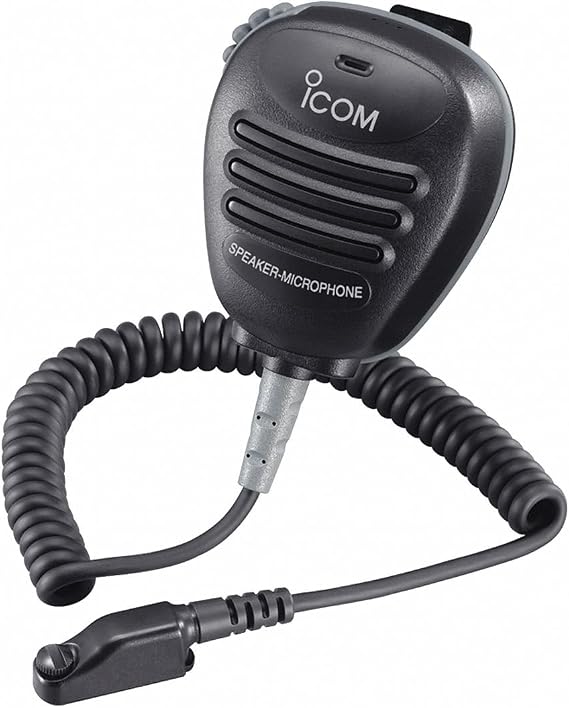 ICOM HM-138 Speaker/Microphone for M88, Black