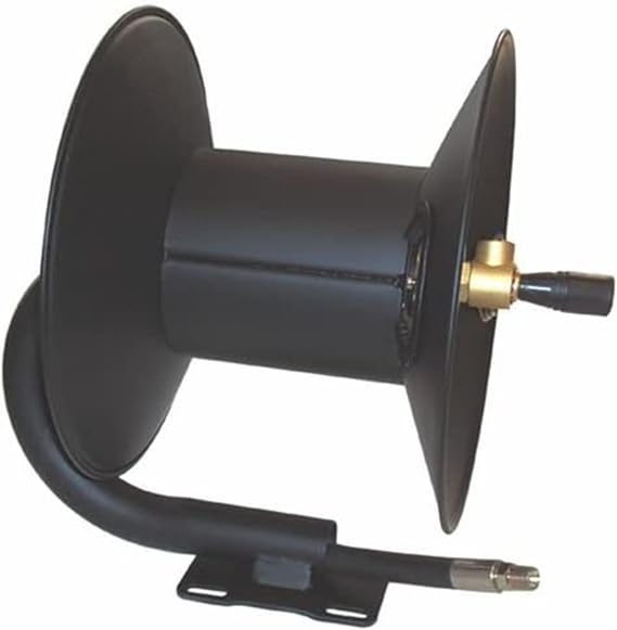 MTM Hydro 27.0004 4000 PSI 3/8" Male x 3/8" Female 100' Painted Hose Reel