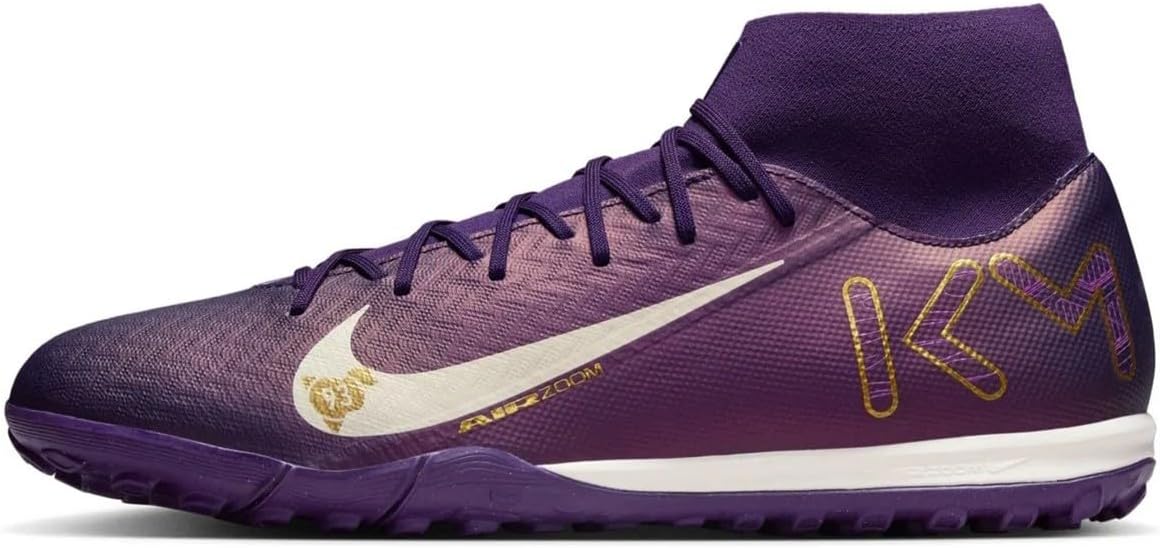 NIKE Men's Mercurial Superfly 10 Academy Kylian Mbappe Tf High-top Soccer ShoesSneaker