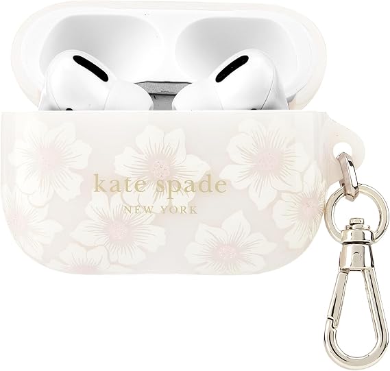 kate spade new york AirPods Pro 2nd/1st Case - Hollyhock Cream