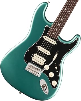 Fender American Professional Classic Stratocaster HSS Electric Guitar - Faded Sherwood Green Metallic