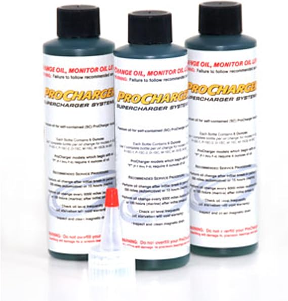 ProCharger ME001G-001 Supercharger Oil 6 oz Bottle 3 pk