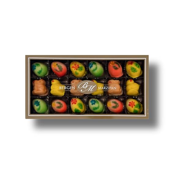 Bergen Marzipan Easter Mix 18pcs 8oz