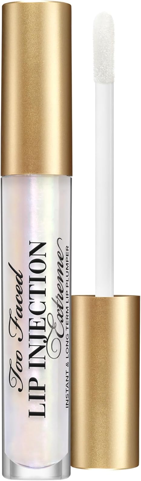 Too Faced Lip Injection Extreme Lip Plumper Gloss | Hydrating, Glossy, Helps Volume Appear Fuller Over Time 4ml