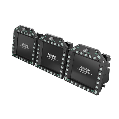 WINCTRL MFD Unit1(x3): Triple Controller Bundle for Video Gaming