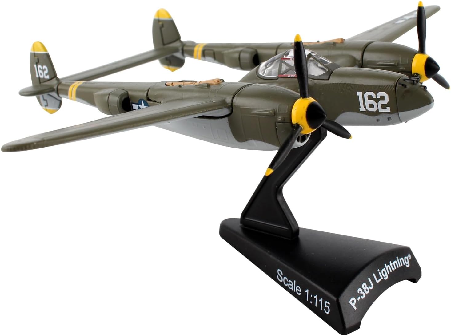 Daron Postage Stamp PS5362-4 Lockheed P-38 Lightning 23 Skidoo 1:115 PS5362-4