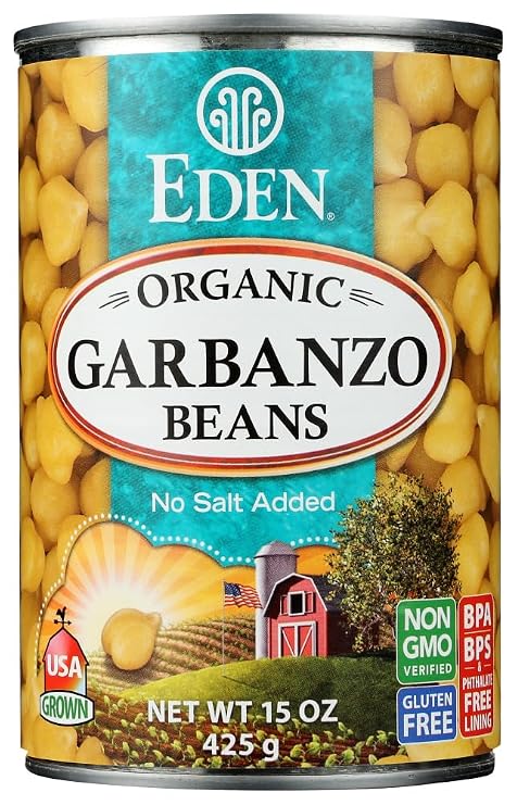 Eden Organic Garbanzo Beans 15.0 OZ(pack of 4)