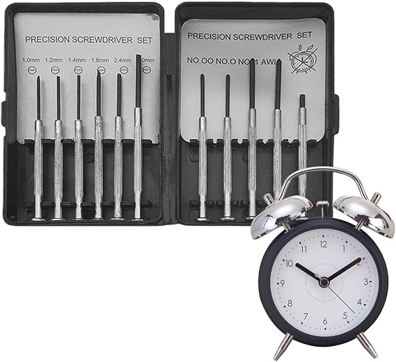 Small Screwdriver Set for Electronics 11 Pieces Ergonomic Small Repair Tool | Eyeglass Precision Screwdriver for Computer Laptop Watch Eyeglass Camera Electronic Gadgets Home Indoor