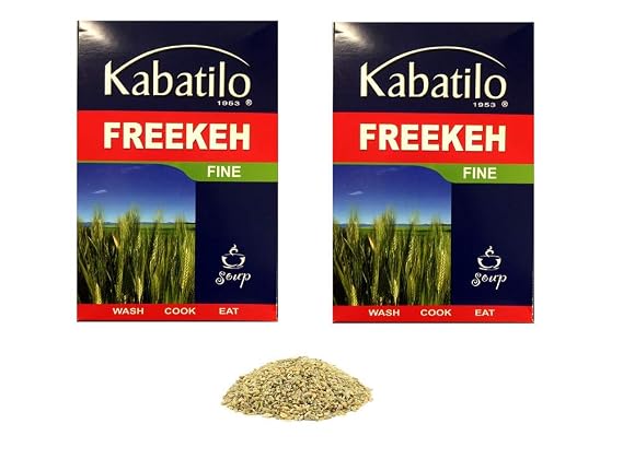 Kabatilo Fine Freekeh Green Durum Wheat 2 Pack 500g/18oz each