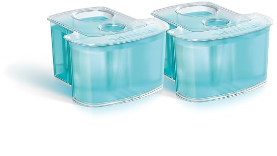 Philips Norelco SmartClean System Cartridge, 2 Count | Alcohol-Free Formula, Cleans & Lubricates Shaverl, 4-Month Supply, JC302/52