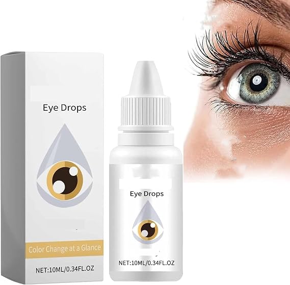 Color Changing Drops,Color Changing Eye Drops,Brighten Your Eye Color,Relieve Eye Fatigue (Honey)