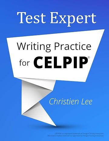 Test Expert: Writing Practice for CELPIP